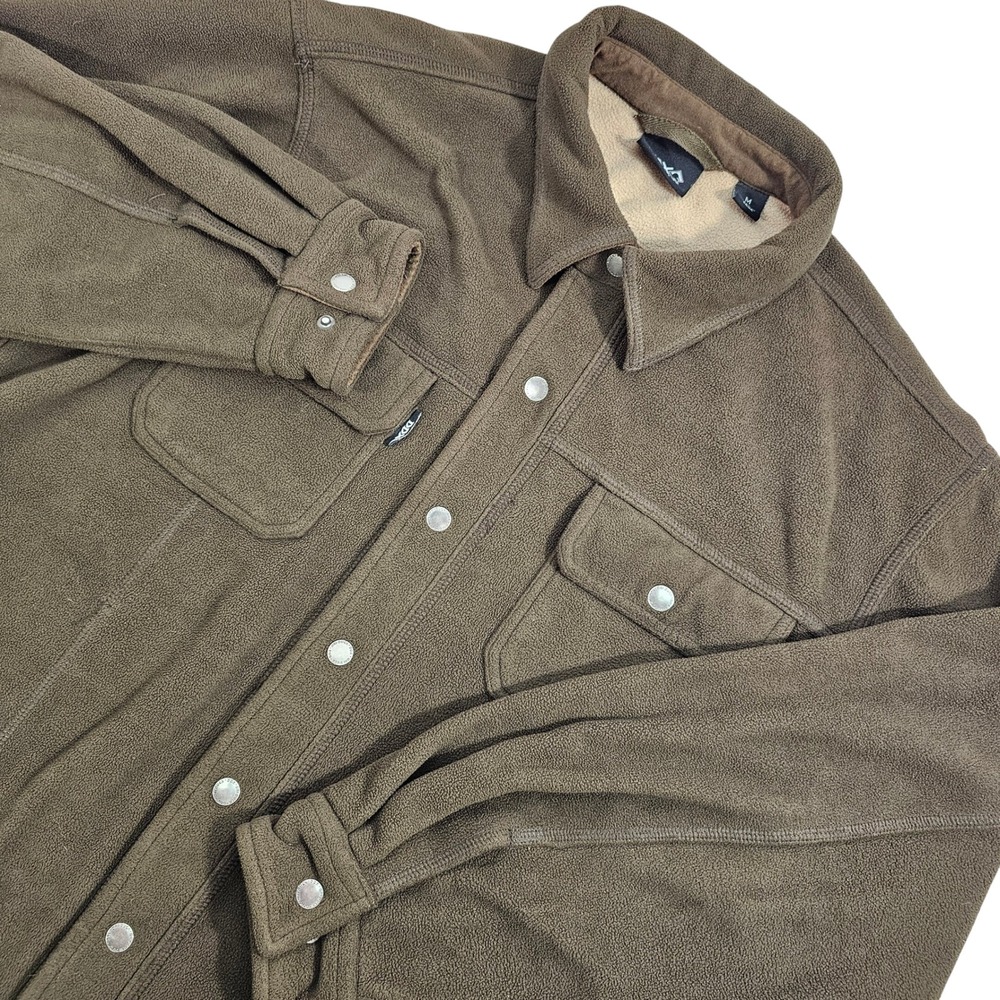 Dri-Duck DDX Flex Soft Shell Snap-Up Fleece Jacket Shirt Shacket Mens M Workwear